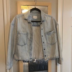 AE Cropped Denim Jacket